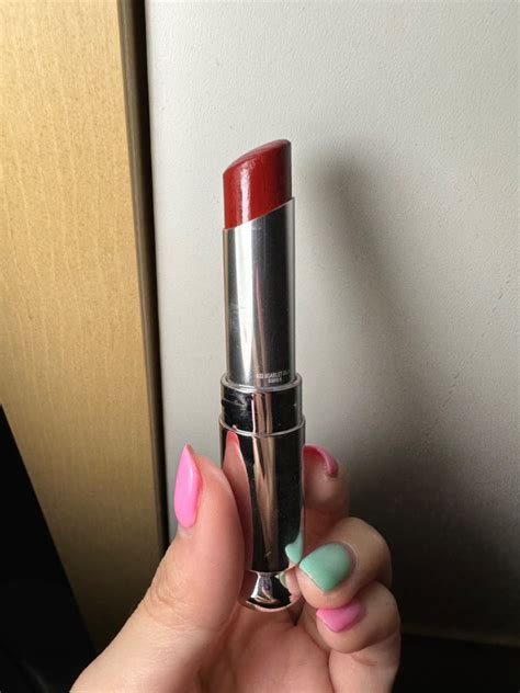 dior scarlet silk lipstick